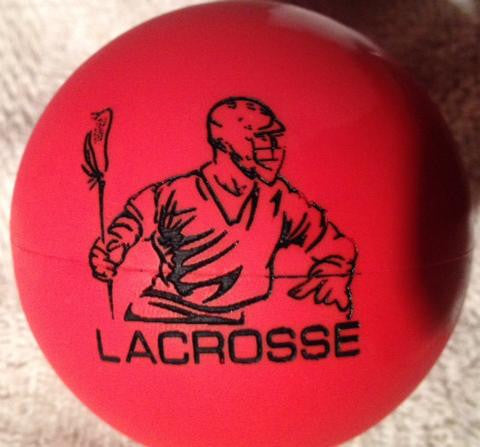 Lacrosse Ball Bottle Opener - Blue